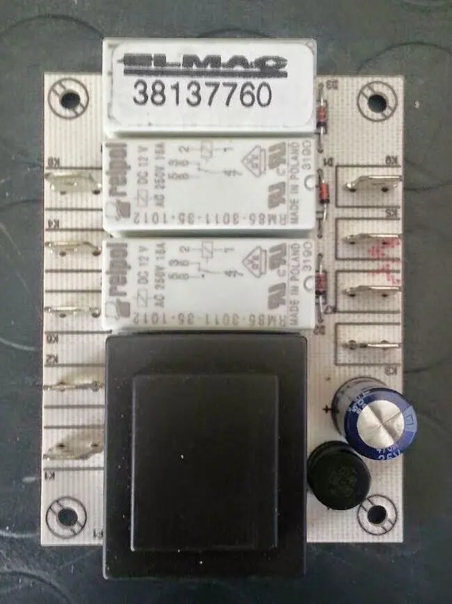 Scheda piccola alimentazione 220v 2 relé 12v Bieffe