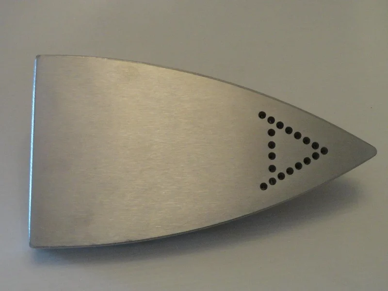Piastra ferro professionale 230v c/popp vaporella Polti