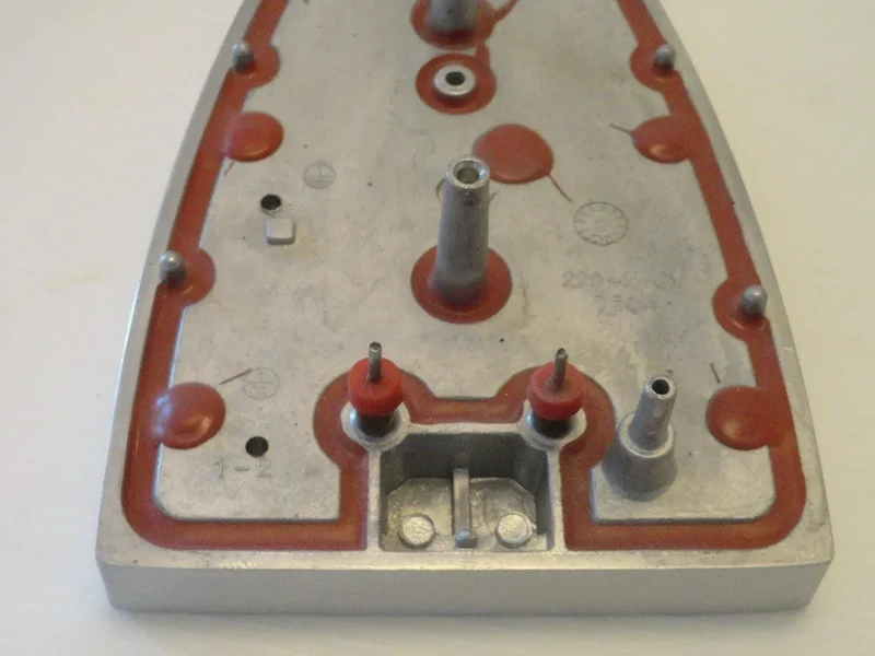 Piastra ferro professionale 230v c/popp vaporella Polti