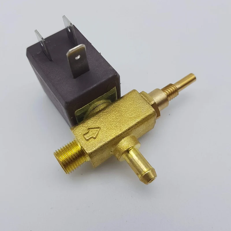 Elettrovalvola 4w maschio/8 220v con portagomma regolabile e regolatore di vapore Polti