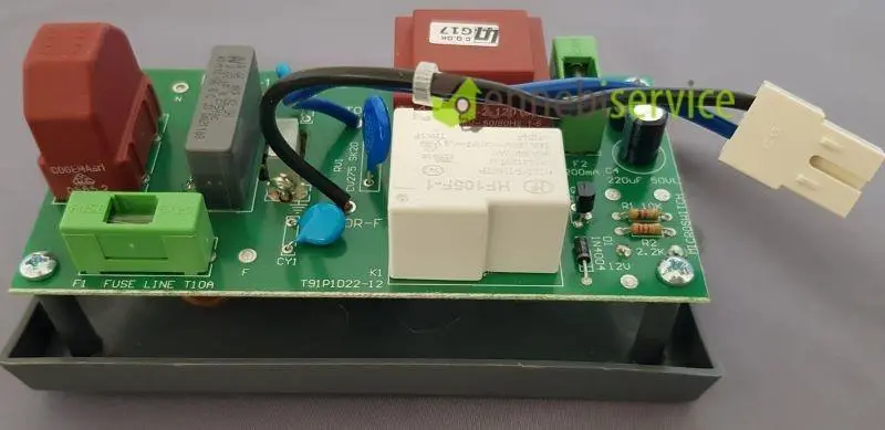 Scheda elettronica con pannello aspirapolvere centralizzato Sistem Air