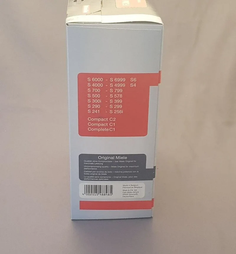 Sacchetti in microfibra originali per Miele f j m