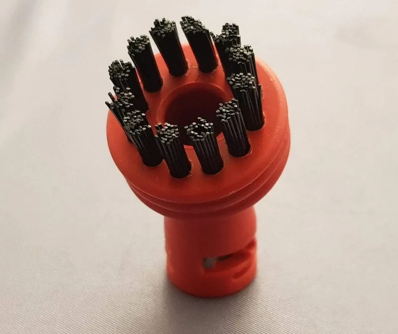 Spazzolino tondo rosso vaporetto handy Polti