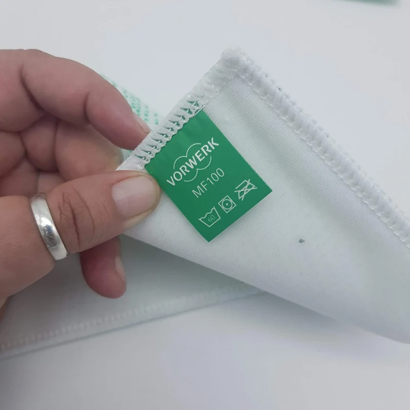 Confezione 2 panni microfibra vg100 lavavetro Vorwerk Folletto