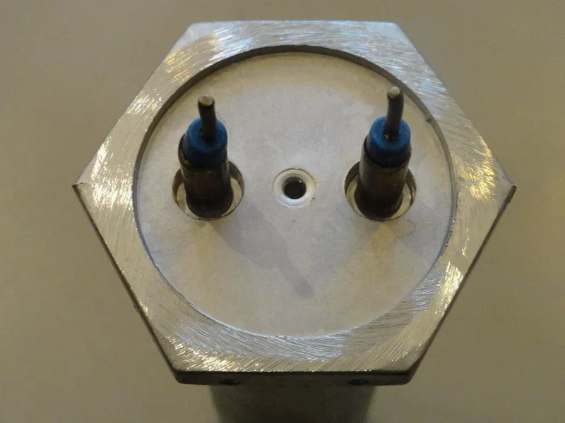 Resistenza blocchetto in alluminio 1500w pressofuso vaporetto eco pro 3000 Polti 2 pin