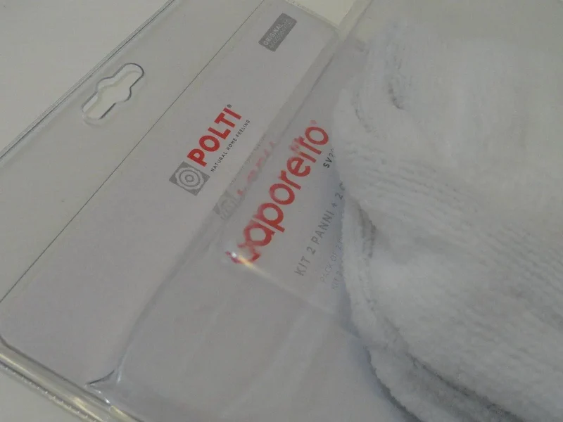 Kit 2 panni microfibra + 2 cuffie per vaporetto SV205 Polti