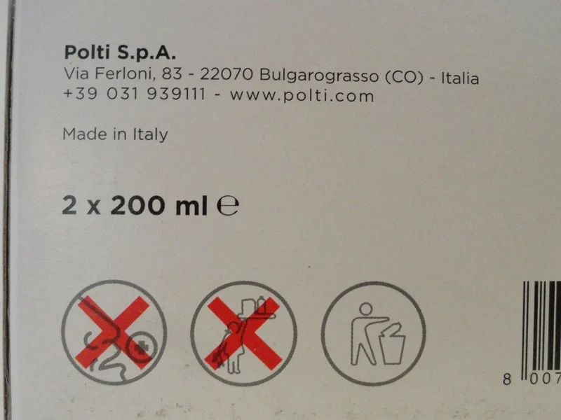 Deodorante cattura odori frescovapor per vaporetto Polti