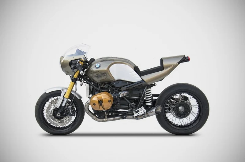 Escape de titanio completo ZARD BMW R NUEVE-T 1200