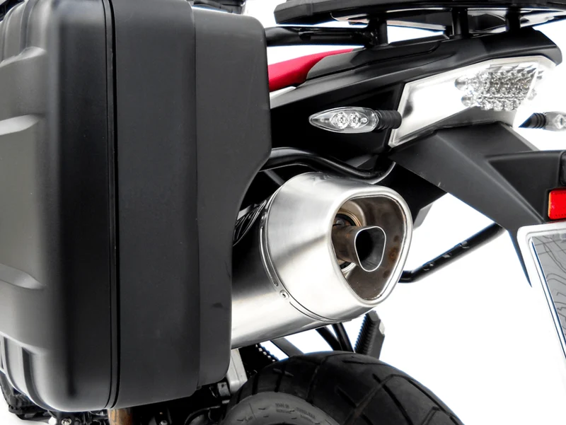Silenciador de acero inoxidable ZARD BMW F 800GS 2008-15