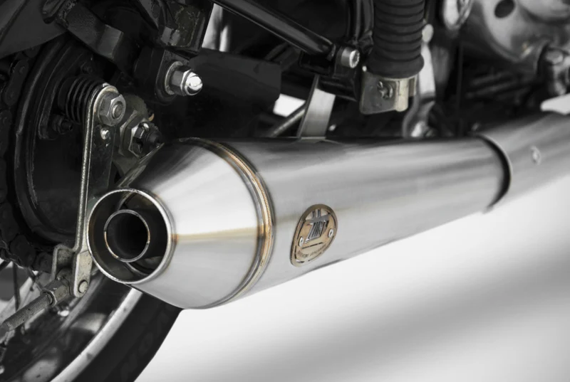 Silencioso Zard de acero inoxidable Royal Enfield BULLET 350-500
