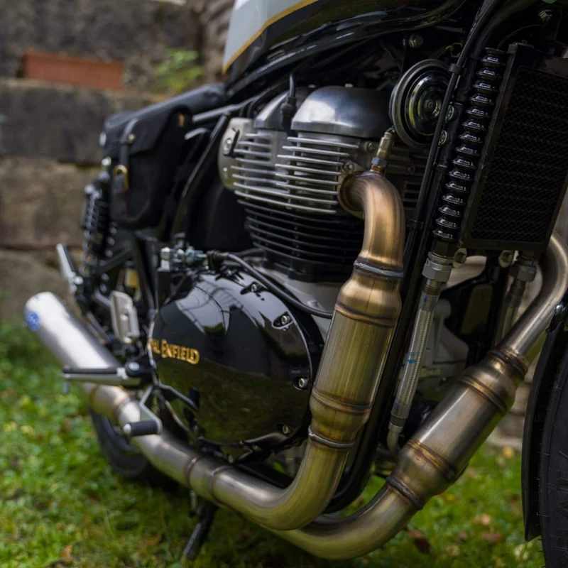 Escape 2 en 1 Royal Enfield Interceptor / continetal GT 650 de S&S