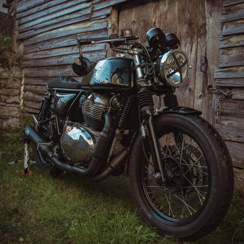 Escape 2 en 1 Royal Enfield Interceptor / continetal GT 650 de S&S