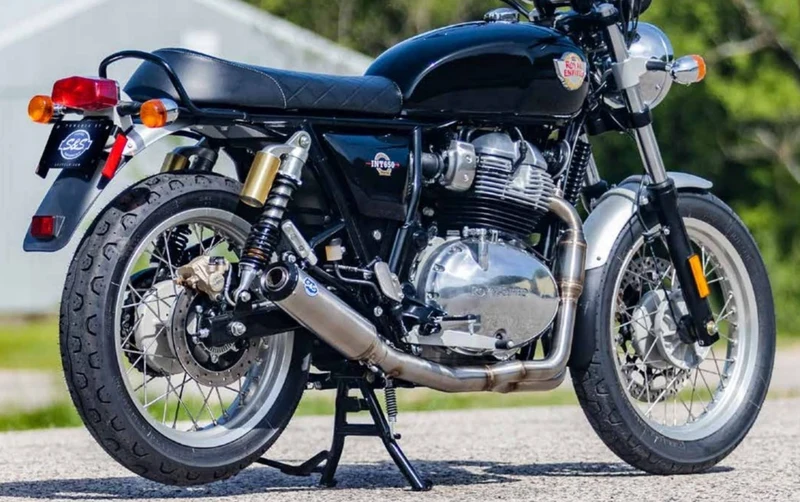 Escape 2 en 1 Royal Enfield Interceptor / continetal GT 650 de S&S