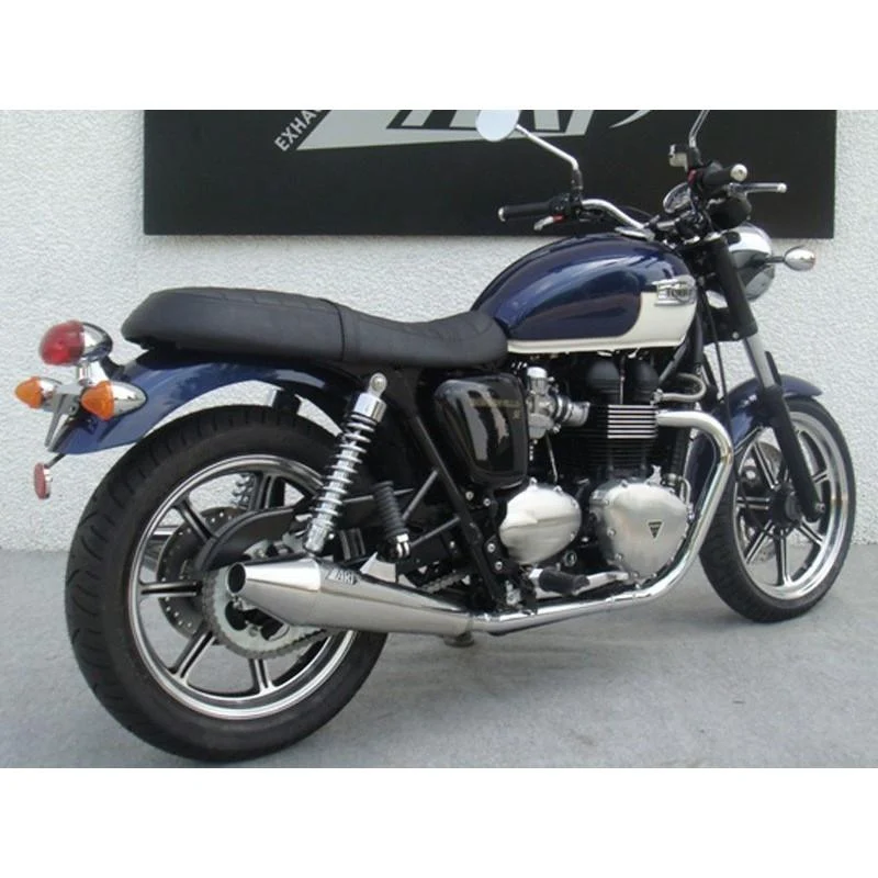 Escape de acero inoxidable Zard Triumph Bonneville