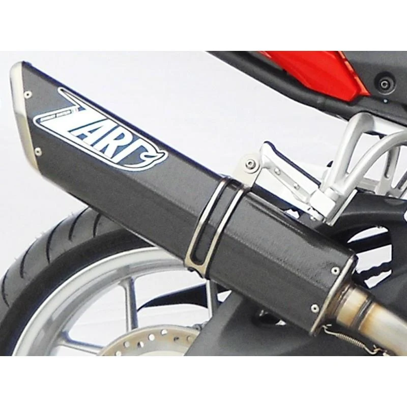 Escape bajo de acero inoxidable Zard Triumph Tiger 1050