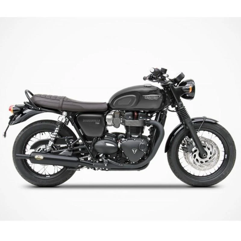 Zard escape bajo Triumph Bonneville T120