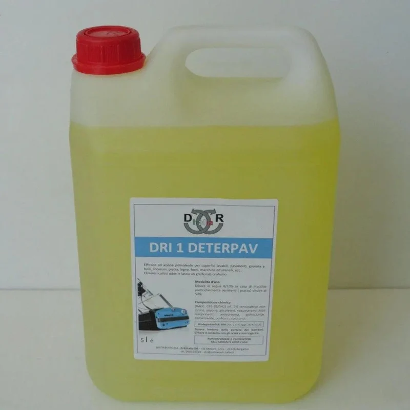 Detergente in tanica da 5lt polivalente per superfici rigide Rotowash