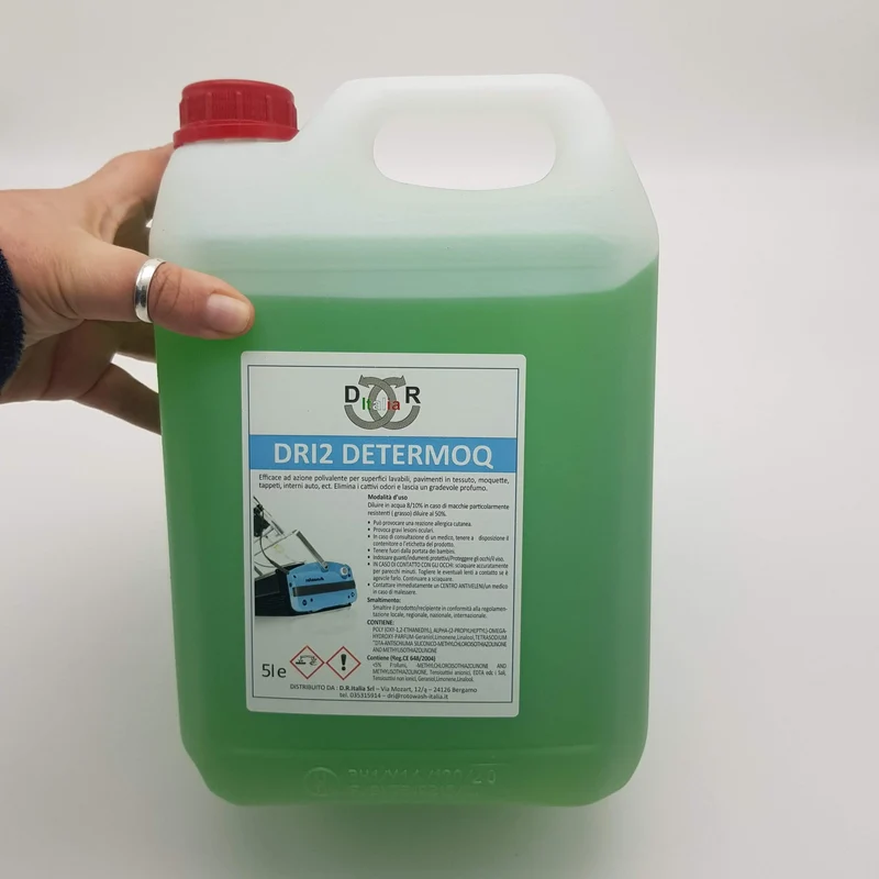 Detergente in tanica da 5lt polivalente per moquette Rotowash