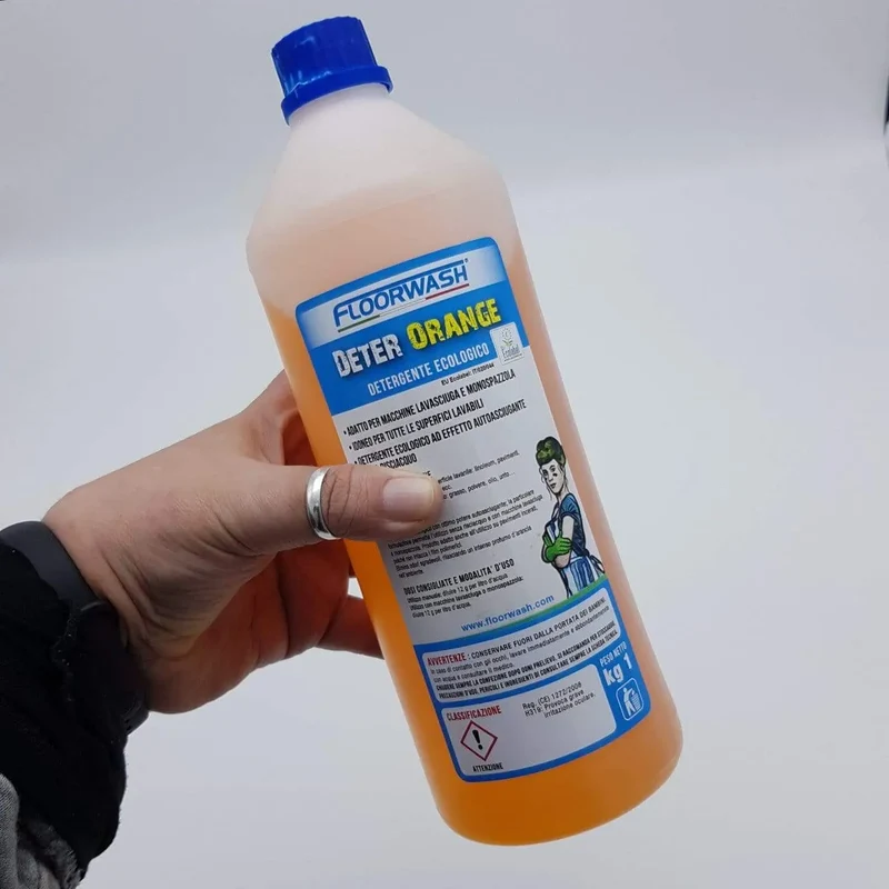 Detergente "deter fresh" orange per macchina lavapavimenti Floorwash 1lt