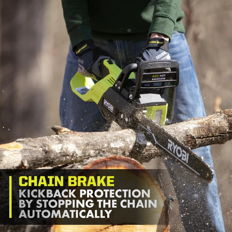 40V HP Brushless 18" Chainsaw - Tool Only