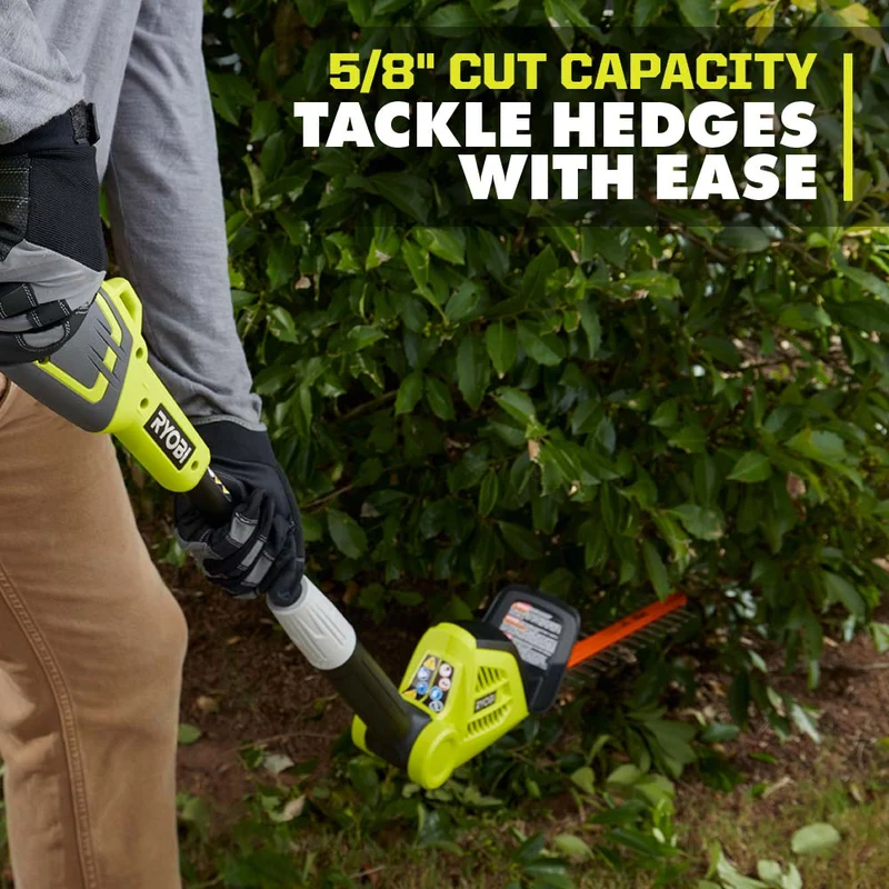 40V 18" Pole Hedge Trimmer Kit