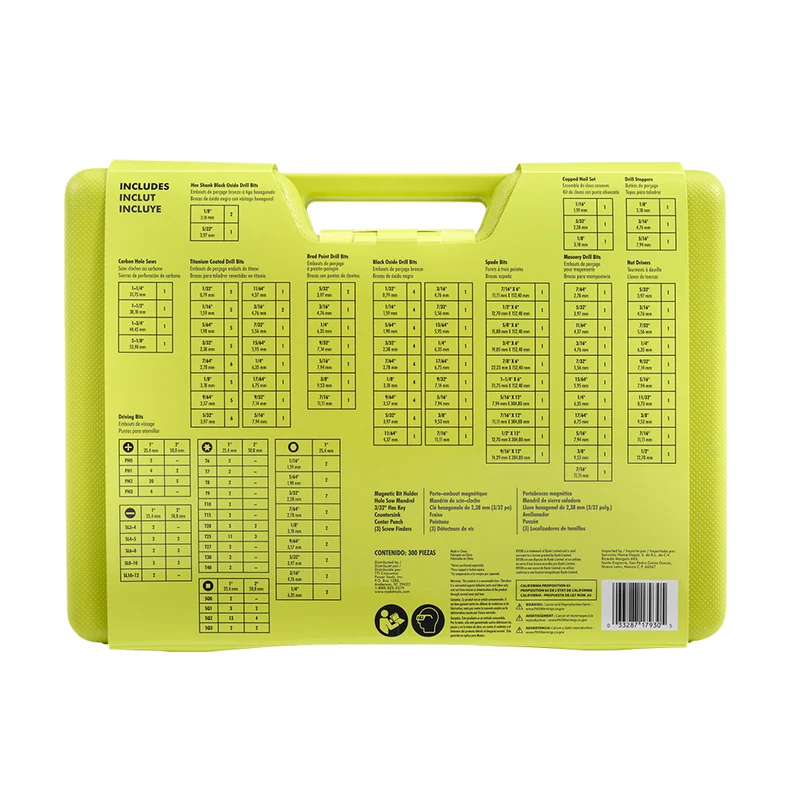 Multi-Material Drill and Drive Kit (300-Piece) with Case