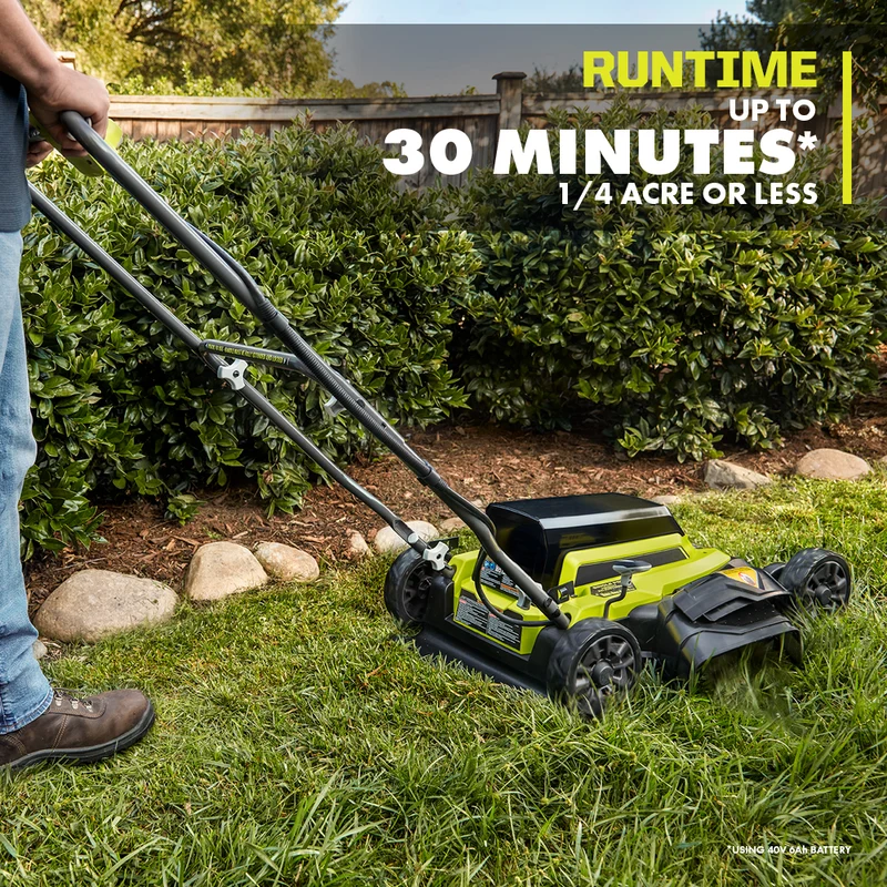 40V 18" 2-IN-1 Push Mower