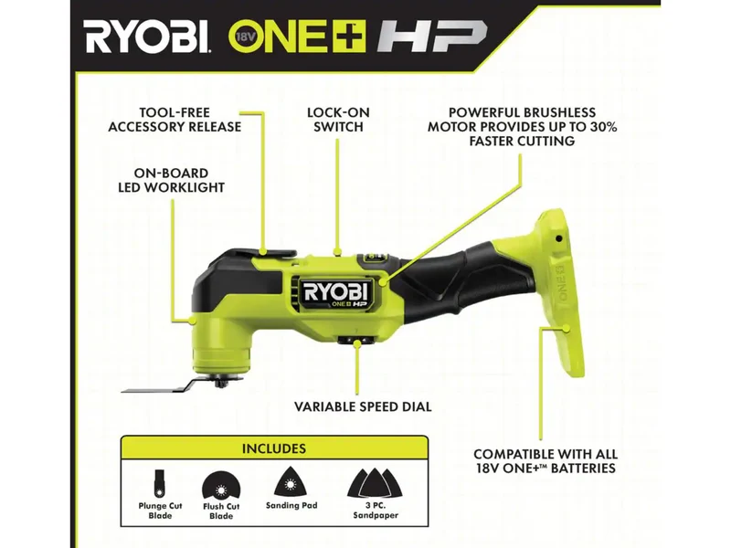 18V ONE+ HP Brushless 6-Tool Combo Kit