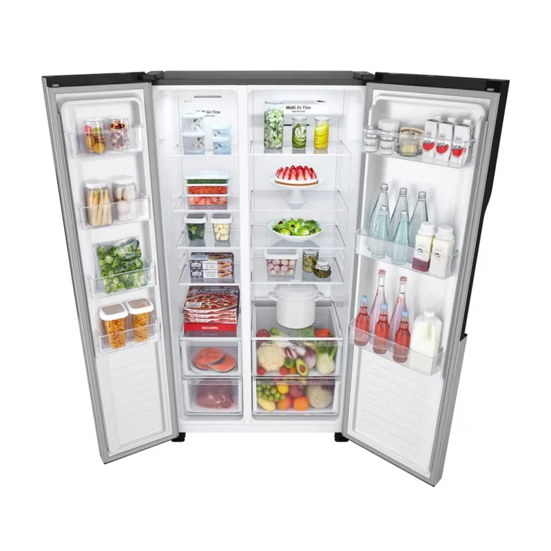 LG Refrigeradora Side by Side Inverter 18 Pies, GS51BPP