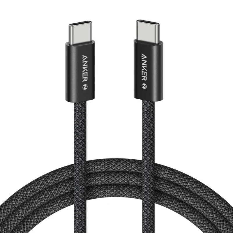 Anker Cable Trenzado A8060 USB-C a USB-C 240 W, 3 Pies