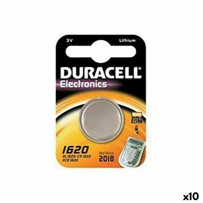 Pila de Botón de Litio DURACELL 3V (10 Unidades)