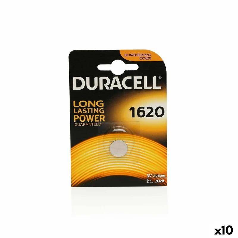 Pila de Botón de Litio DURACELL 3V (10 Unidades)