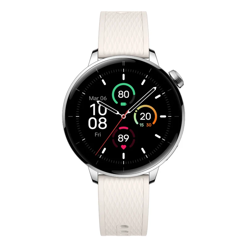 Smartwatch OnePlus Watch 3 Blanco Titanio Plateado 1,32" 43 mm