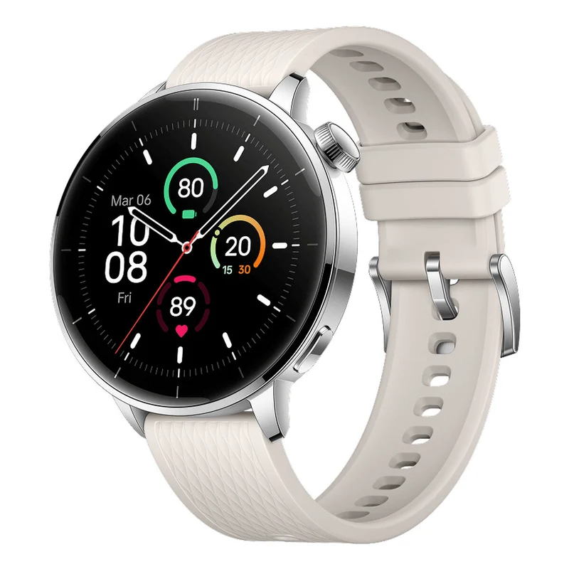 Smartwatch OnePlus Watch 3 Blanco Titanio Plateado 1,32" 43 mm