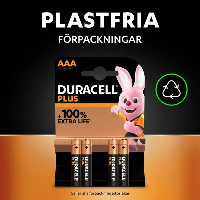 Pilas Recargables DURACELL 5000394176775 1,5 V AAA