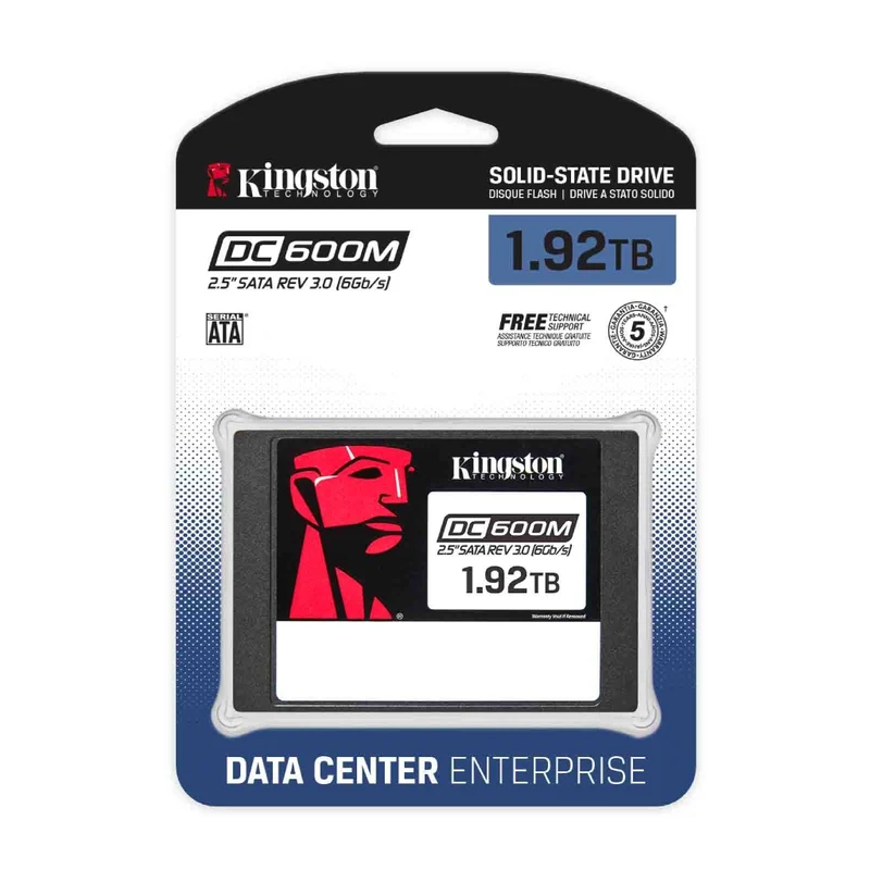 Kingston Unidad de Estado Sólido Interno 2.5" 1.92 TB DC600M, SEDC600M/1920G