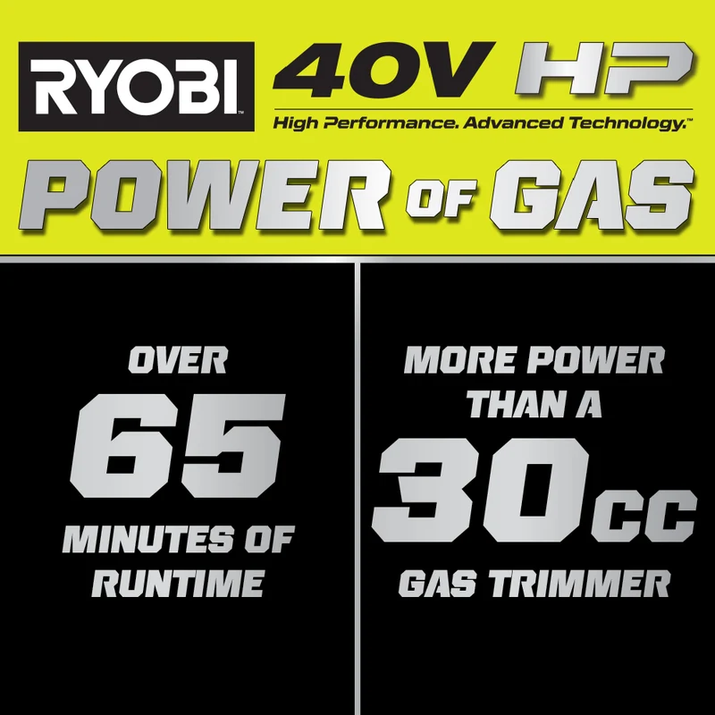 40V HP Brushless 17" String Trimmer Kit
