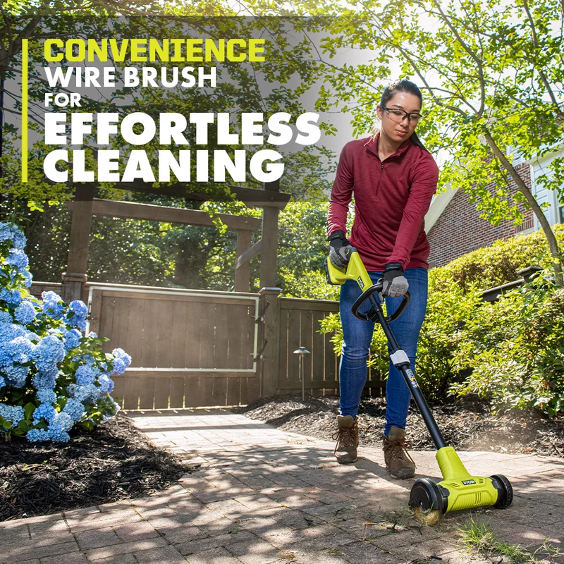 18V ONE+ Outdoor Patio Cleaner - Wire Brush