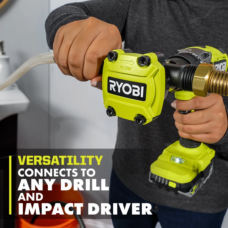 1/4" Hex Shank Drill Pump