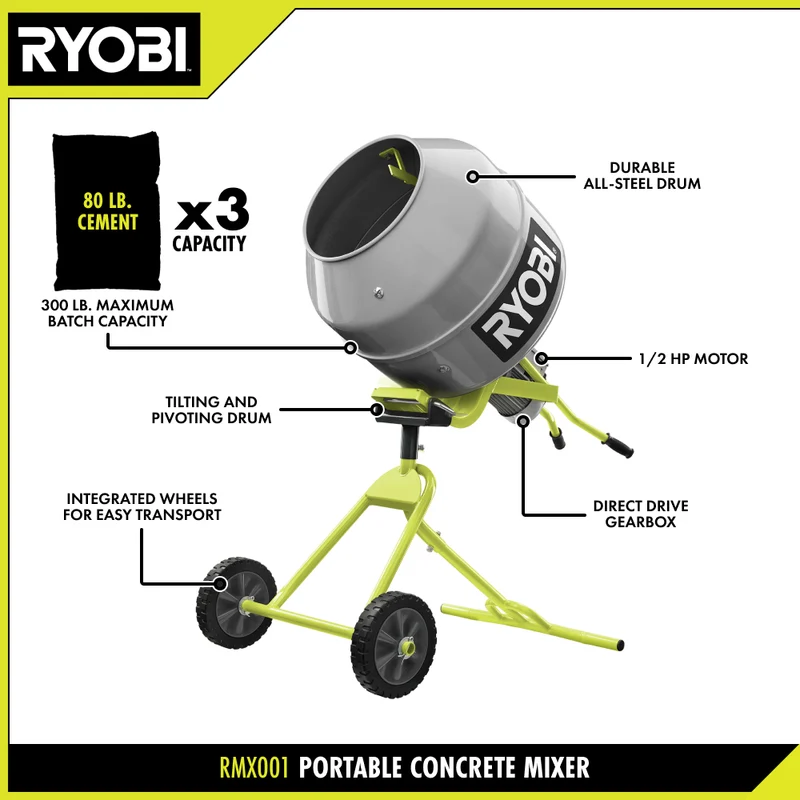Portable Cement Mixer