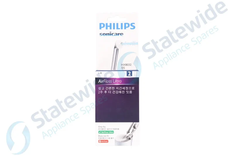 PHILIPS AIRFLOSS ULTRA Replacement Nozzle HEADS (2PC)