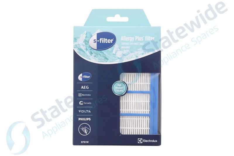 ELECTROLUX/VOLTA "S-Filter" ALLERGY Vacuum Filter HEPA 13(washable)-Genuine