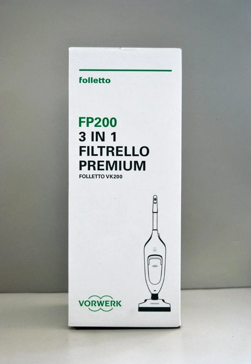 Confezione sacchetti filtrello premium FP200, VK200 Vorwerk Folletto
