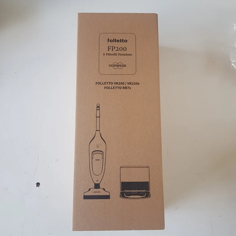 Confezione sacchetti filtrello premium FP200, VK200 Vorwerk Folletto