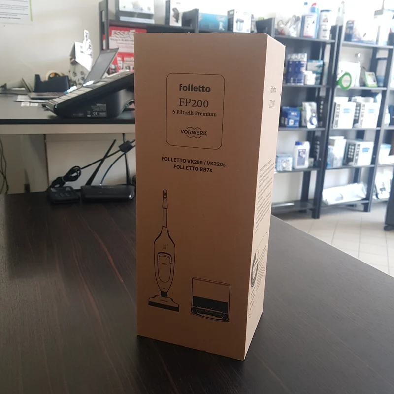 Confezione sacchetti filtrello premium FP200, VK200 Vorwerk Folletto