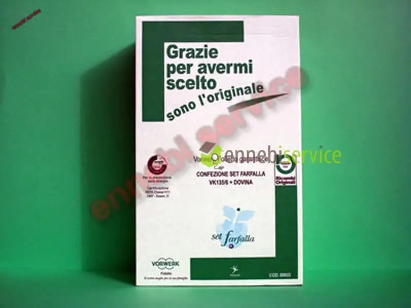 Set farfalla vk135/6 Vorwerk Folletto