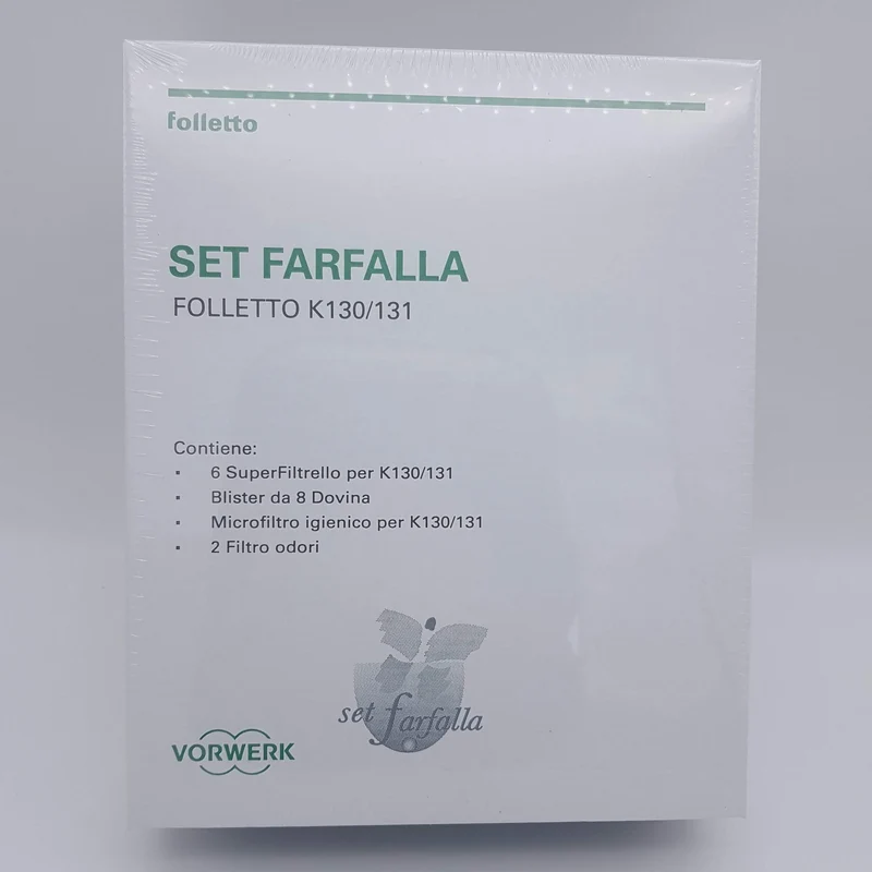 Set farfalla vk130/1 Vorwerk Folletto