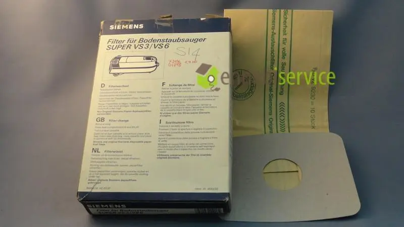 Sacchi siemens si04 originali 10 pz