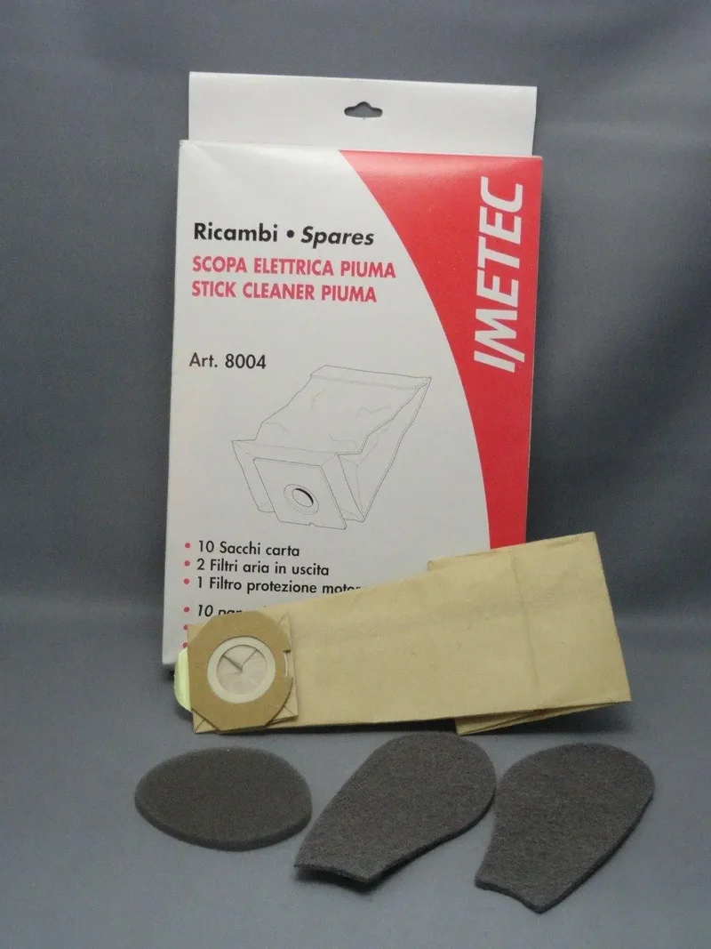 Sacchi per Imetec 8004 originali piuma
