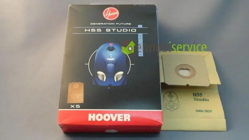 Sacchi per aspirapolvere Hoover h55 5pz originali